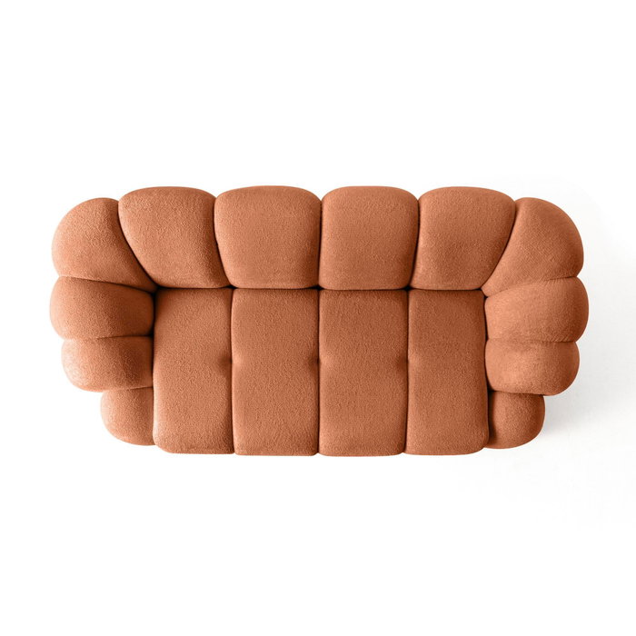 Atelier Del Sofa Octavio - Sofá de 2 plazas Rojo Azulejo